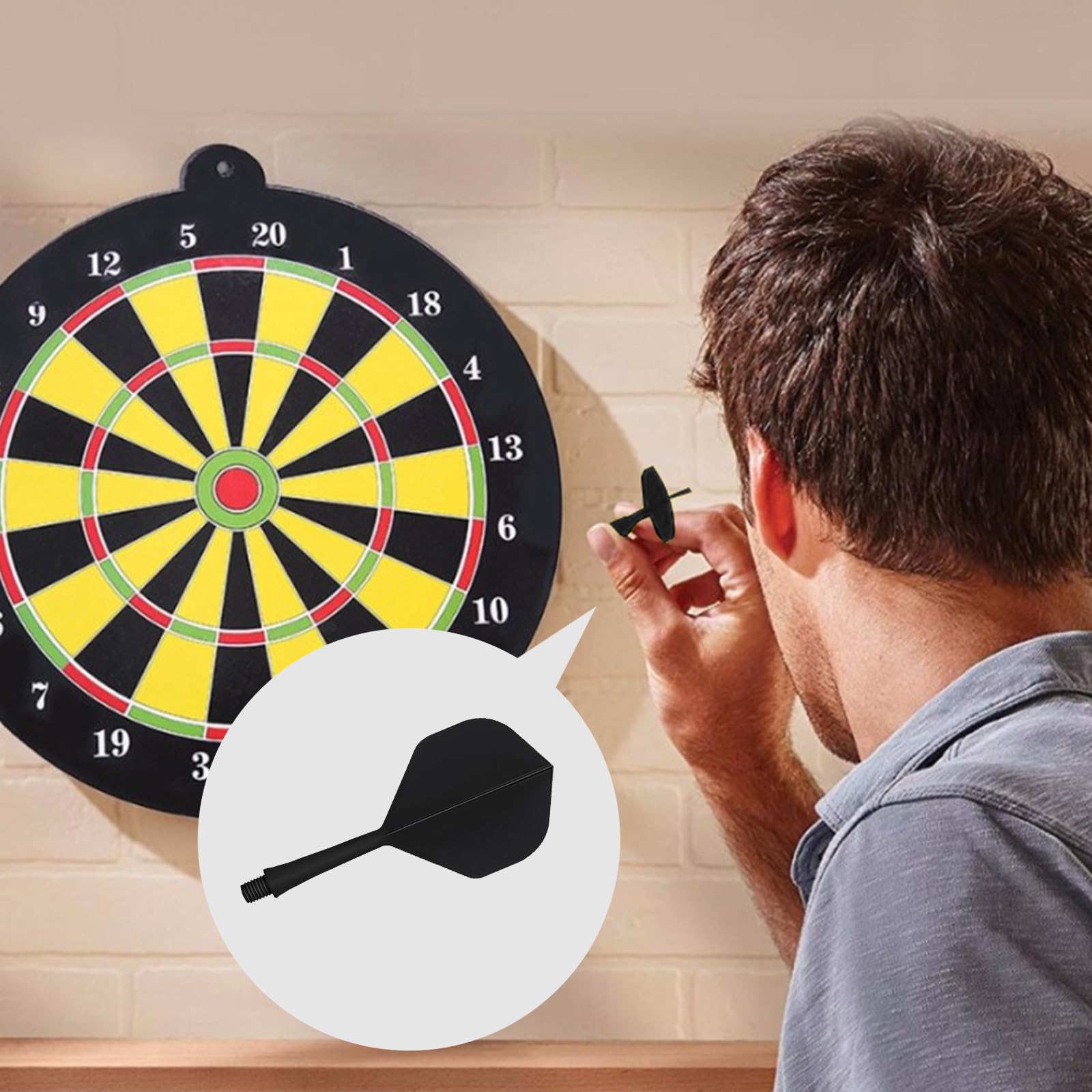 Target Darts Aste PRO Grip – Set di 9 | Rosso, Intermedio (41 mm) | Steli per Freccette, Accessori Professionali per Freccette, 2BA, Confezione Multipla con Anelli