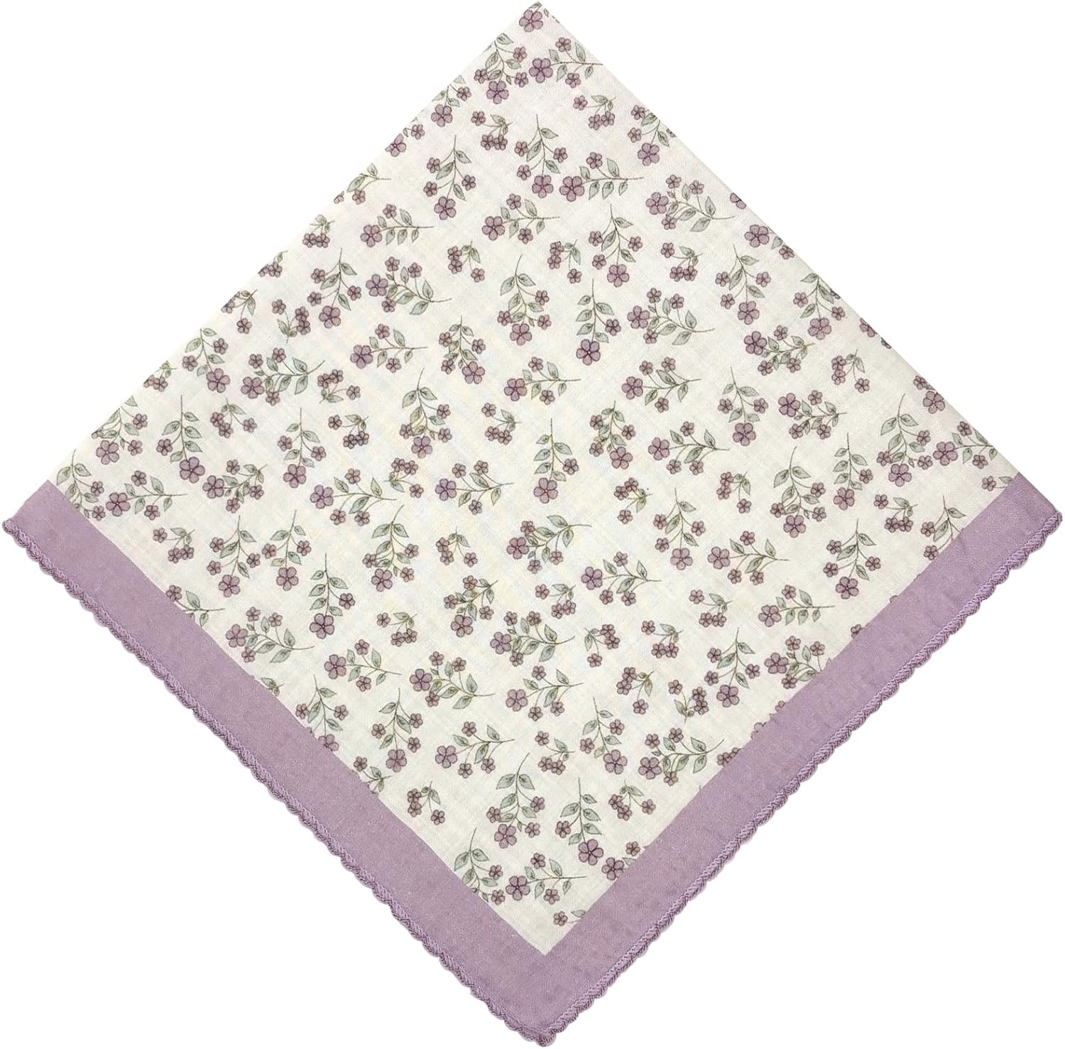 21x21 inches 100% Cotton Bandana for Women - Soft Square Scarf, Multi-Purpose Head Covering, Hair Bandana