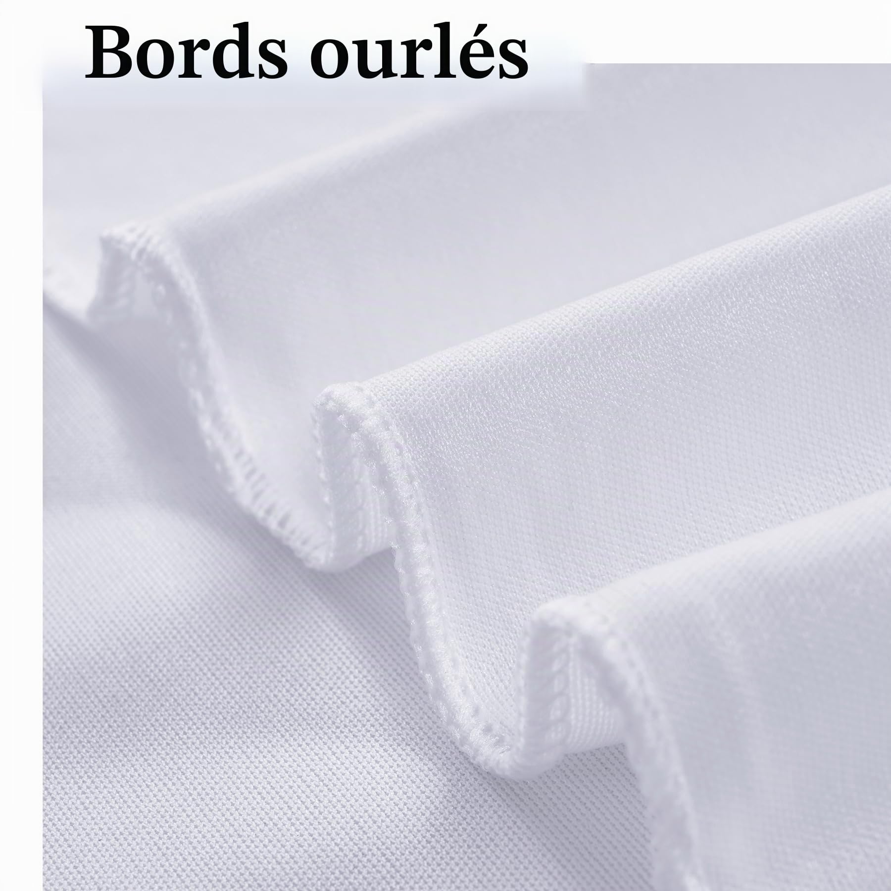 Fond Photo 3x6 m Blanc pour Mariage et Fêtes - Fond Photographie sans Plis pour Décoration