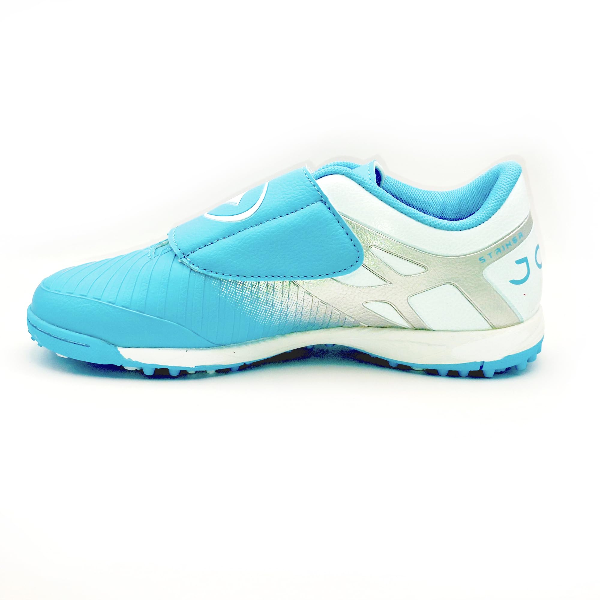 Botas de Fútbol Niños Multitacos sin Cordones Zapatillas MicroTacos Césped Sintético Artificial Turf Zapatos Futbol Niñas
