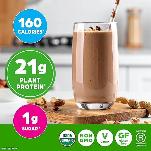 Miniatura 6 de Orgain Polvo de proteínas a base de plantas orgánicas, mantequilla