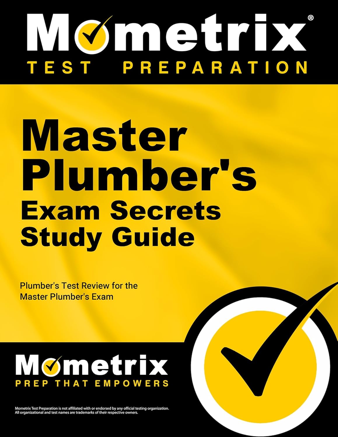 Master Plumber's Exam Secrets Study Guide Plumber's Test Review for