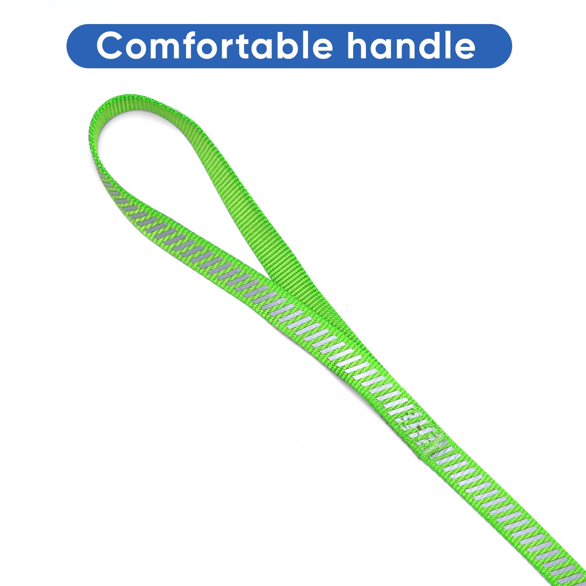 Guinzaglio Riflettente Pawtitas 180cm - Guinzaglio Per Cani Piccoli Con Sicurezza - Foto 4