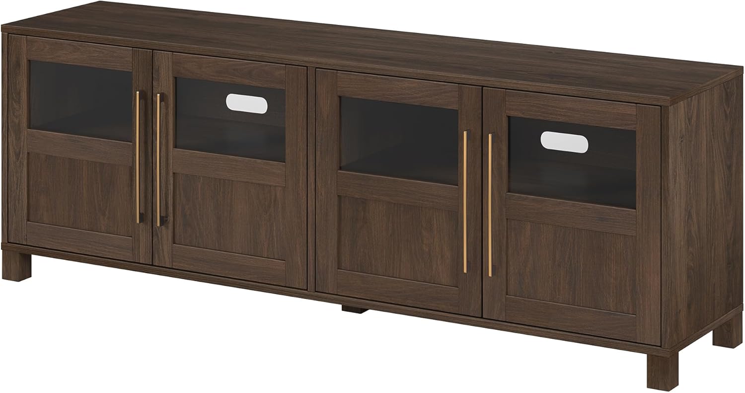 Henn&Hart Holbrook Television, 68'' Rectangular TV Stand, Alder Brown