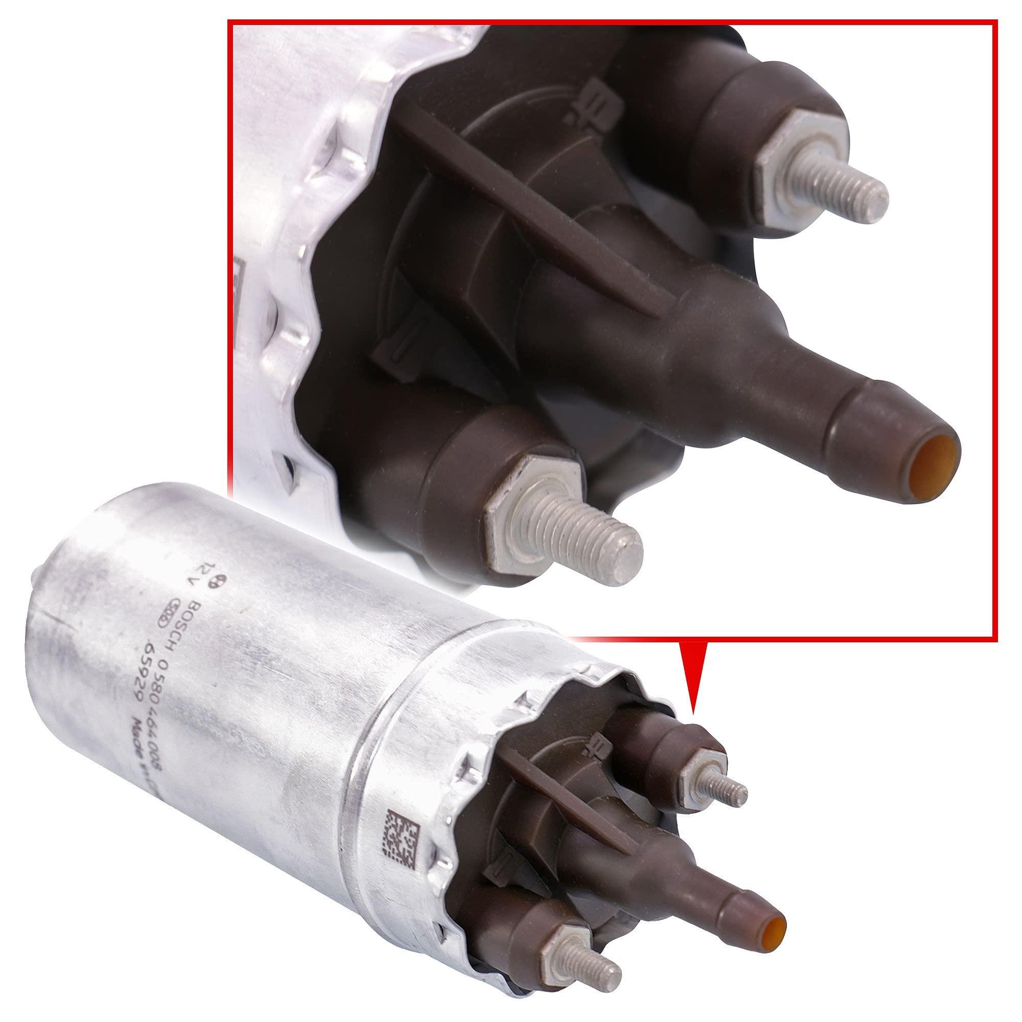 BOSCH Pompa carburante 0580464008 Compatibile con: AUSTIN MAESTRO Fastback, METRO I Fastback, MONTEGO, MONTEGO Kombi, CITROËN BX, BX Break, CX I, CX I Break, CX II, CX II Break, VISA