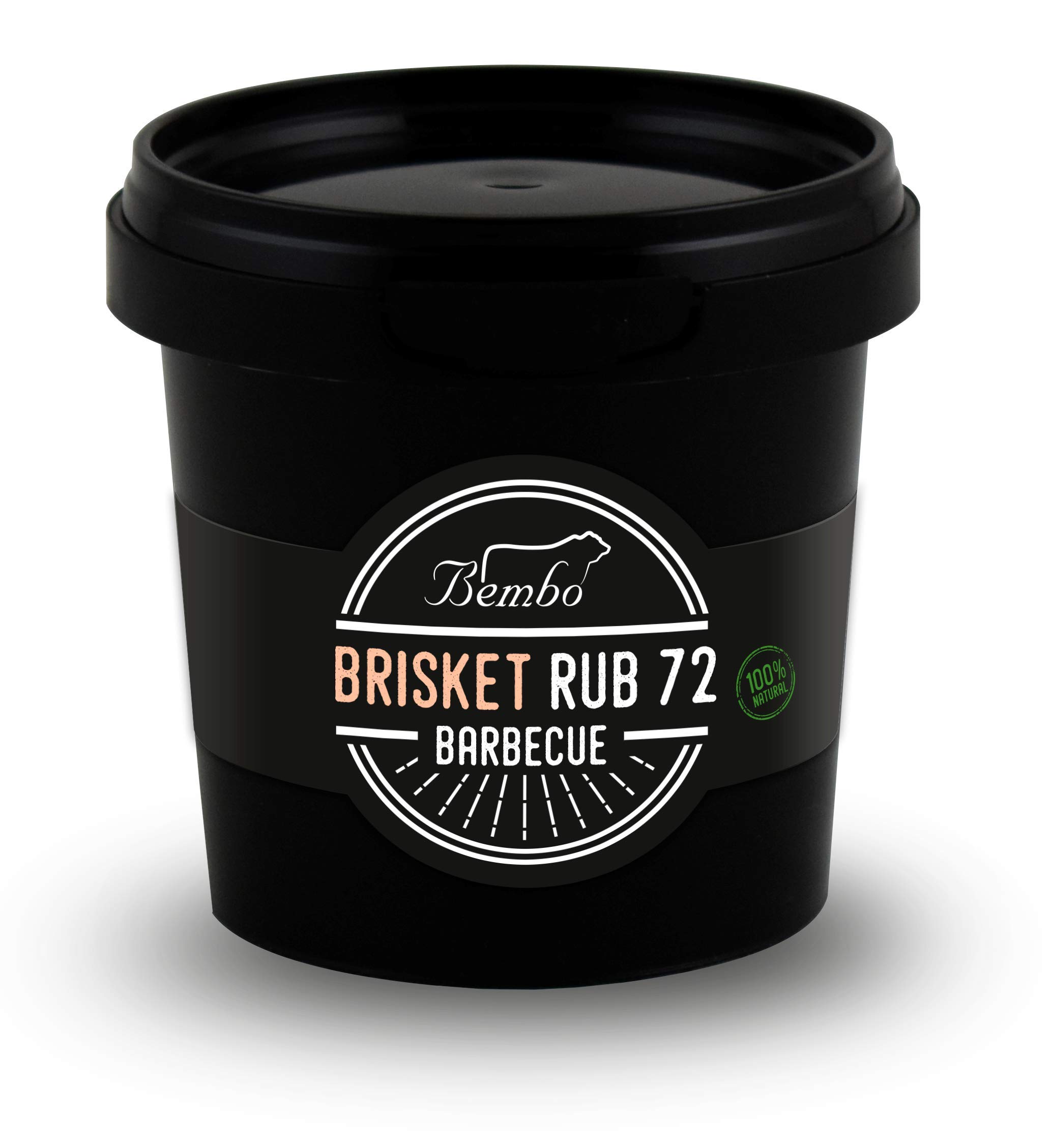 Rub BBQ Brisket Bembo – 500 g - Mélange d’Épices pour Bœuf et Poitrine de Bœuf – Marinade Sèche Barbecue – Made in Italy