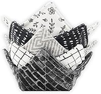 Vista 18 de Tazón de algodón para microondas acogedor, apto para microondas, soportes para tazones calientes, cuenco de sopa (A)