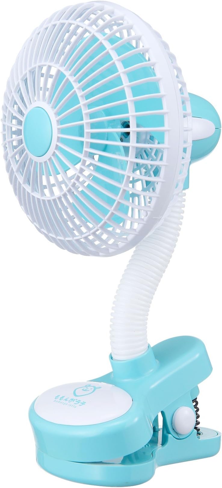 Momonga Safety Clip on Fan (Blue)
