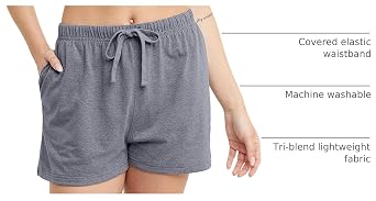 Hanes Women's Hanes Originals Women's Triblend Jersey Short
