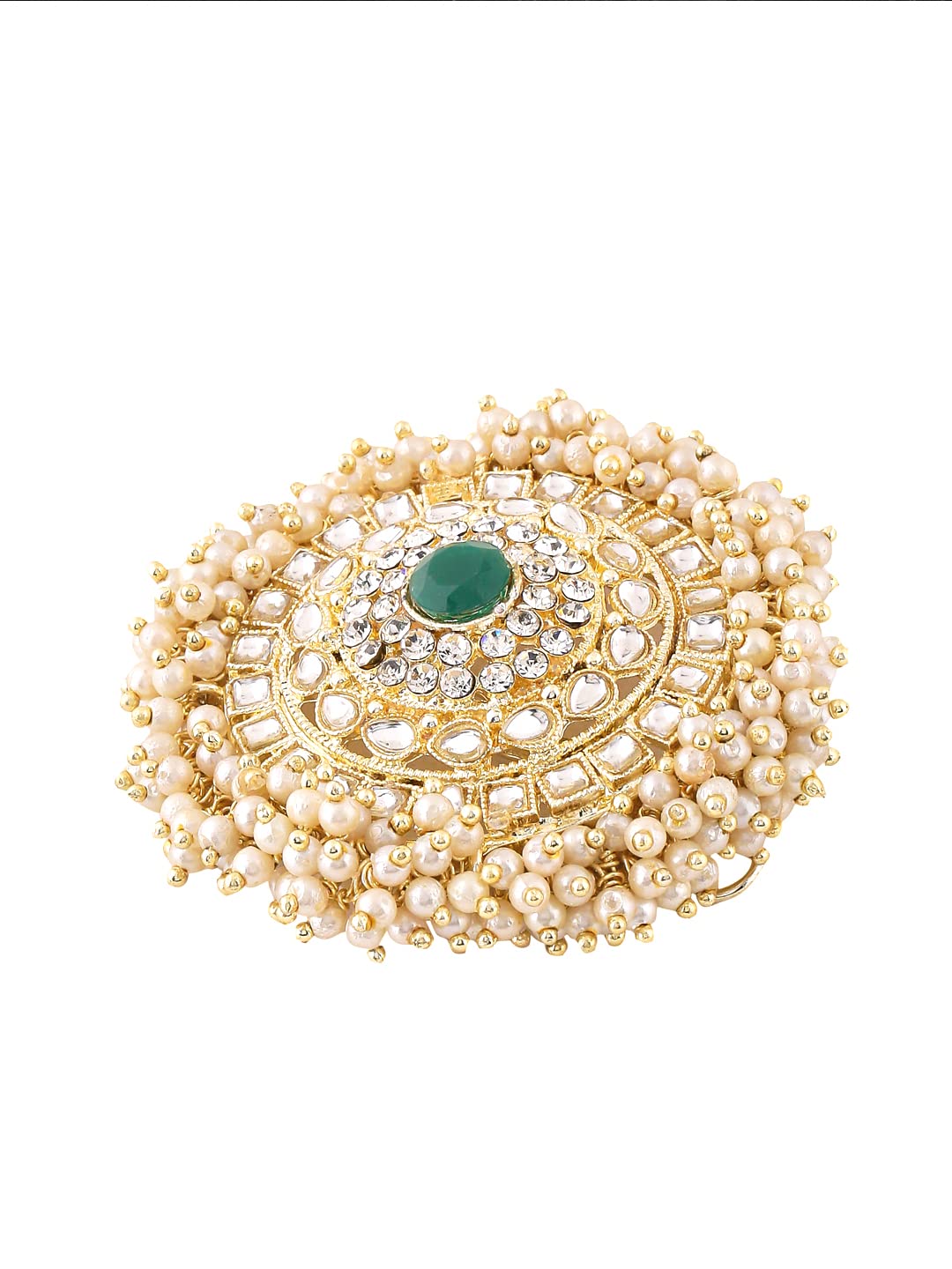 Kundan and Beads Studded Ambada Juda Pin