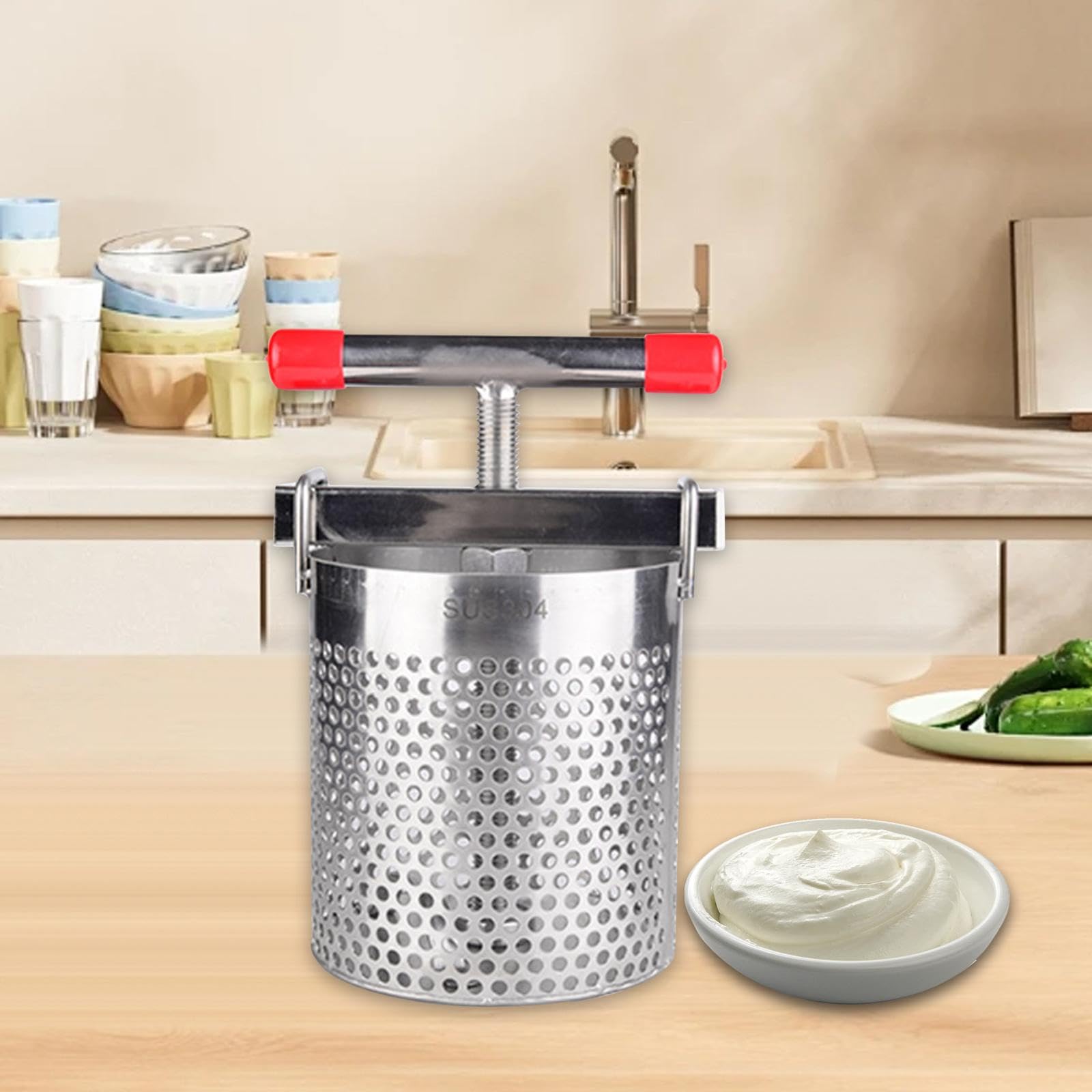 Prensa Compacta De Verduras Con Bolsa