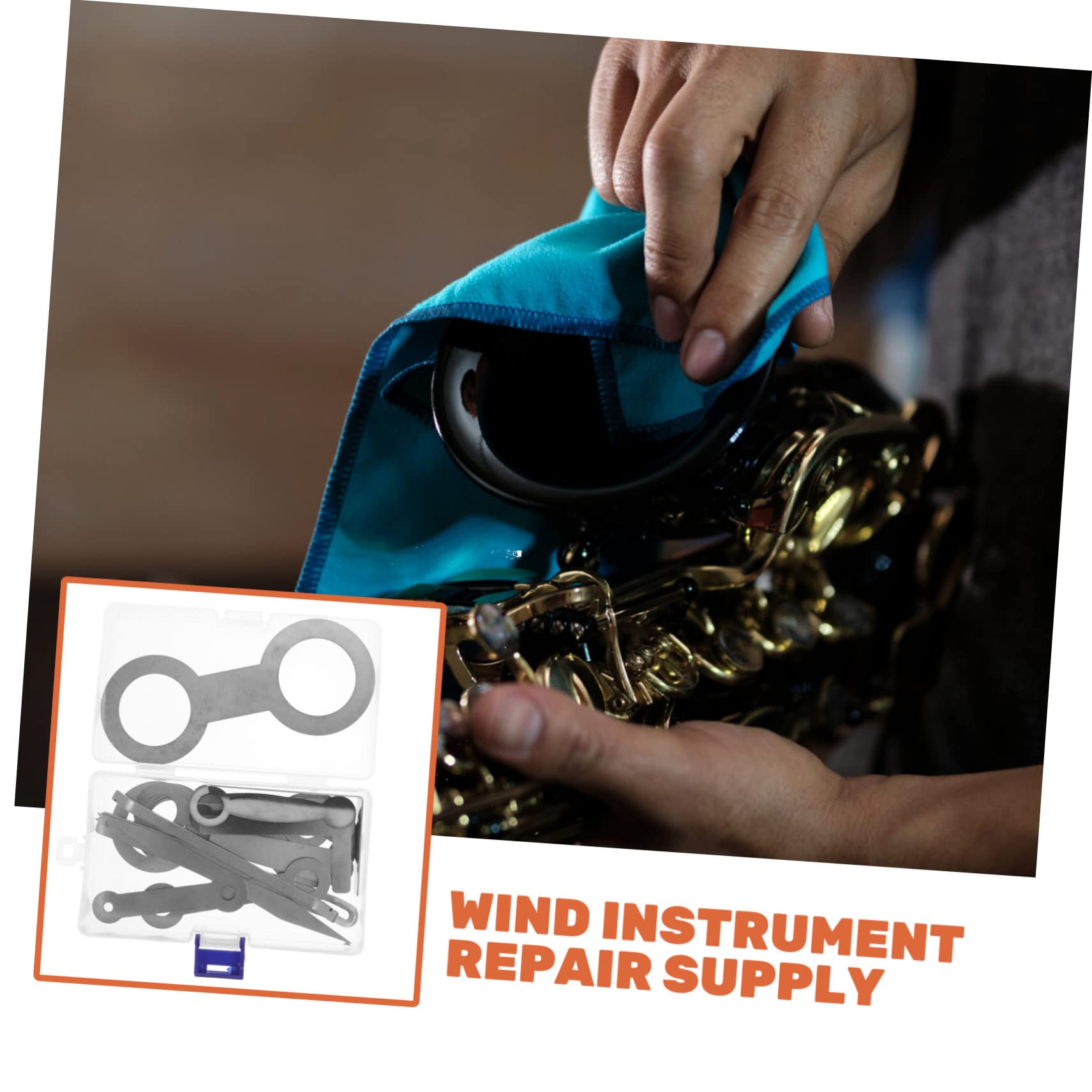 ifundom Kit di Riparazione per Strumenti Fiato Strumenti Musicali in Forniture per Riparazione di Sassofono Professionali