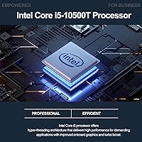 Vista 6 de DELL OptiPlex 3000 Series 3080 Micro Form Factor Desktop, Intel Core i5-10500T, 16GB RAM, 256GB PCIe SSD, Wi-Fi 5, Bluetooth, Wired KB & Mouse