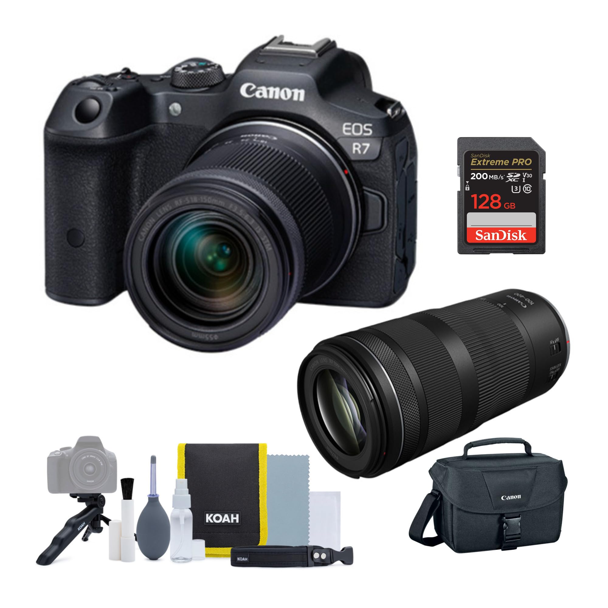 Amazon.com : Canon EOS R7 Mirrorless Camera Bundle with RF-S 18