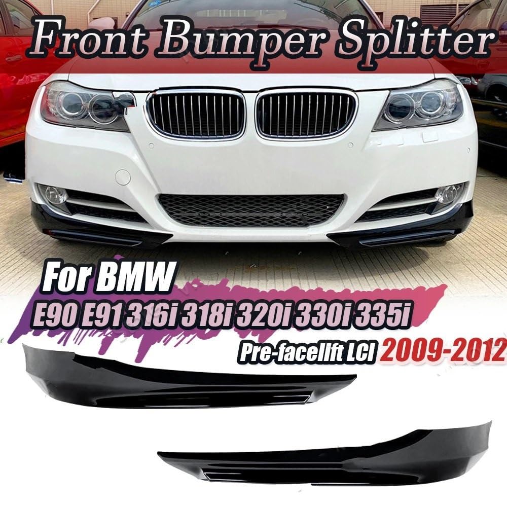 przedniego zderzaka DlaBmw serii 3 2007-2012 320i 330i E90 E91 LCI
