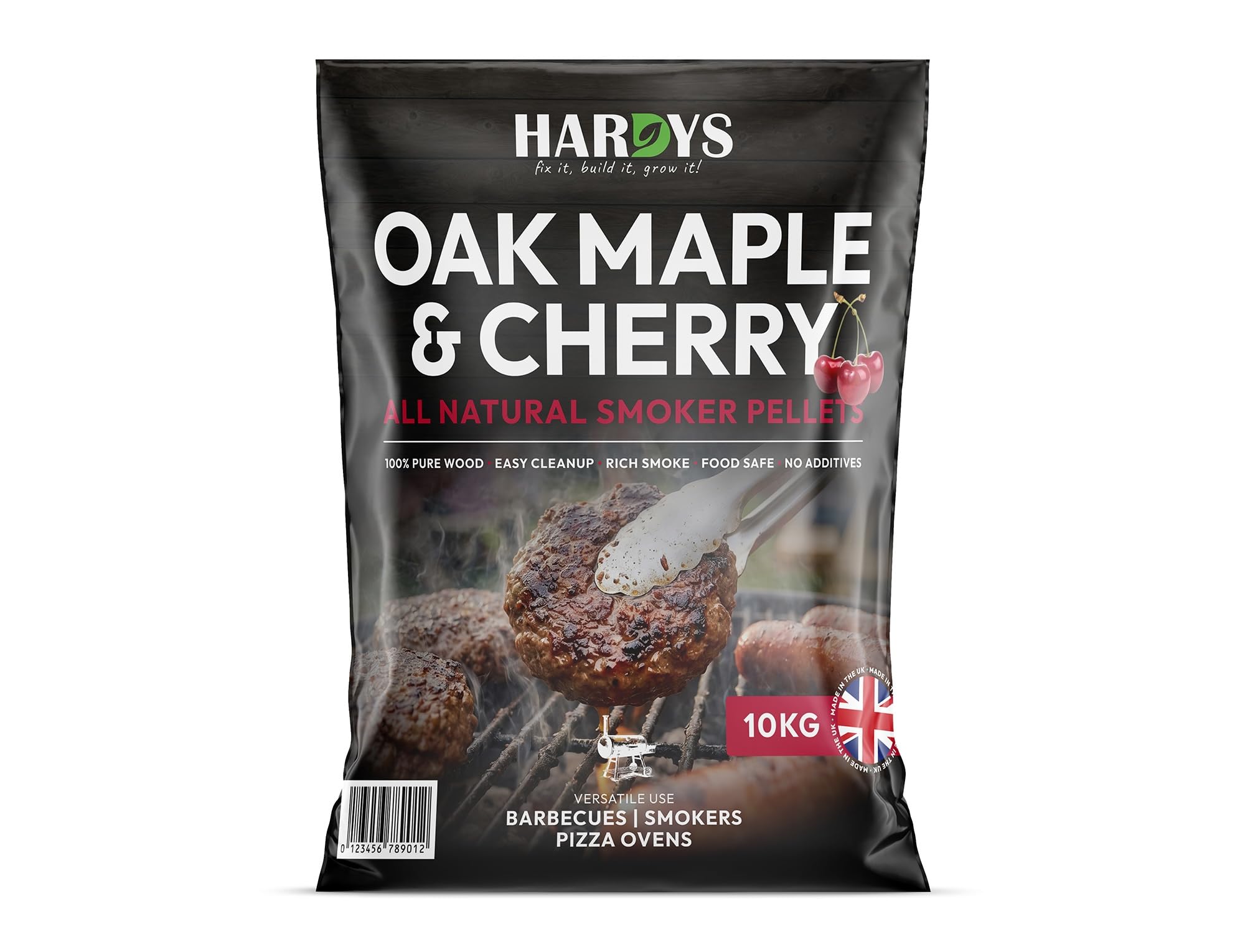 Hardys Oak, Cherry & Maple Blend Smoker Pellets, 10kg