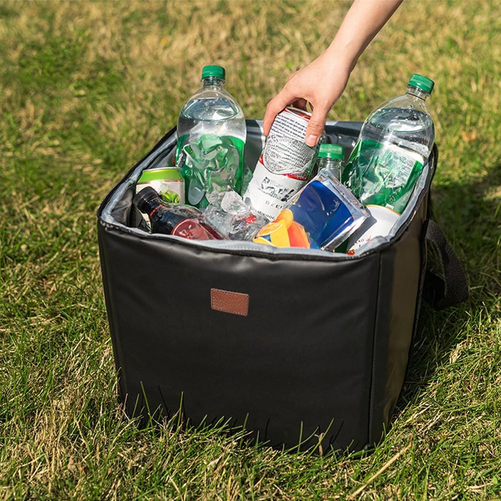 Große Isoliertasche Wasserdicht 20mm Dicke Isolierung | 20mm dicke Isolierschicht, hält 12h kalt, ideal für Getränke und Lebensmittel, wetterfest