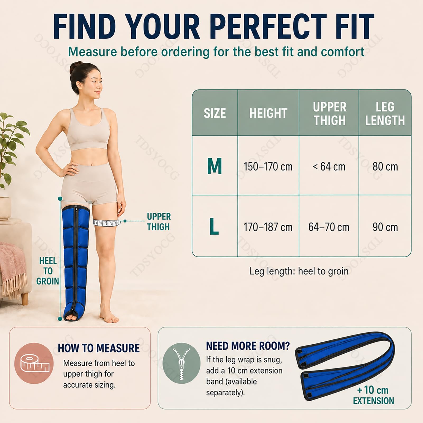 Presoterapia Piernas Y Abdomen | Botas De Presoterapia Pierna Y Abdomen | Maquina De Presoterapia Profesional Para Casa Completo 6 Cámaras Masajeador Pierna | Drenaje Linfatico Piernas Cansadas |