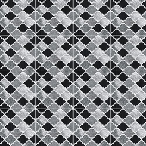 Nanxson Azulejos de 25 hojas para salpicaduras de cocina, azulejos decorativos autoadhesivos de pared de 5.9 x 5.9 pulgadas para baño, dormitorio