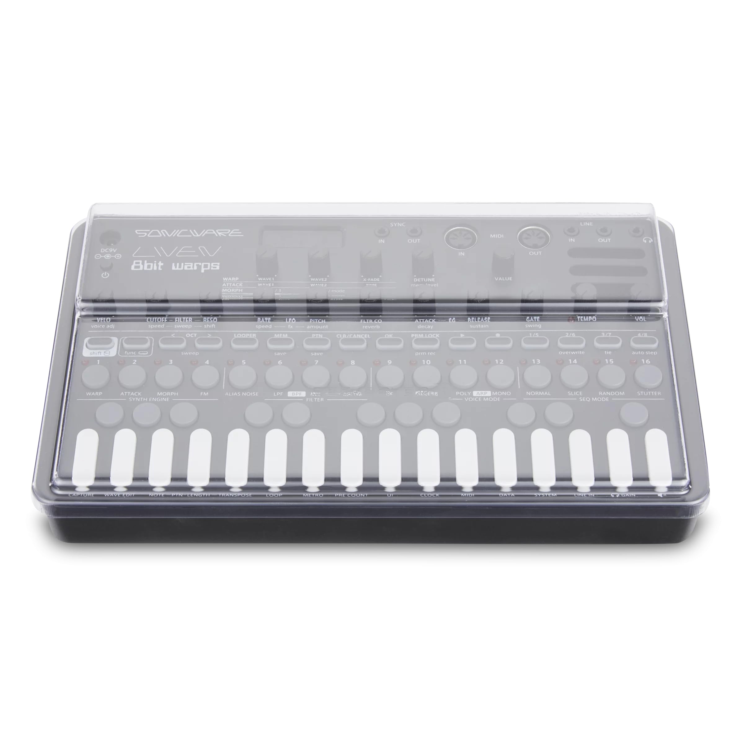 Decksaver Cover for Keyboards, Compatible withware Liven