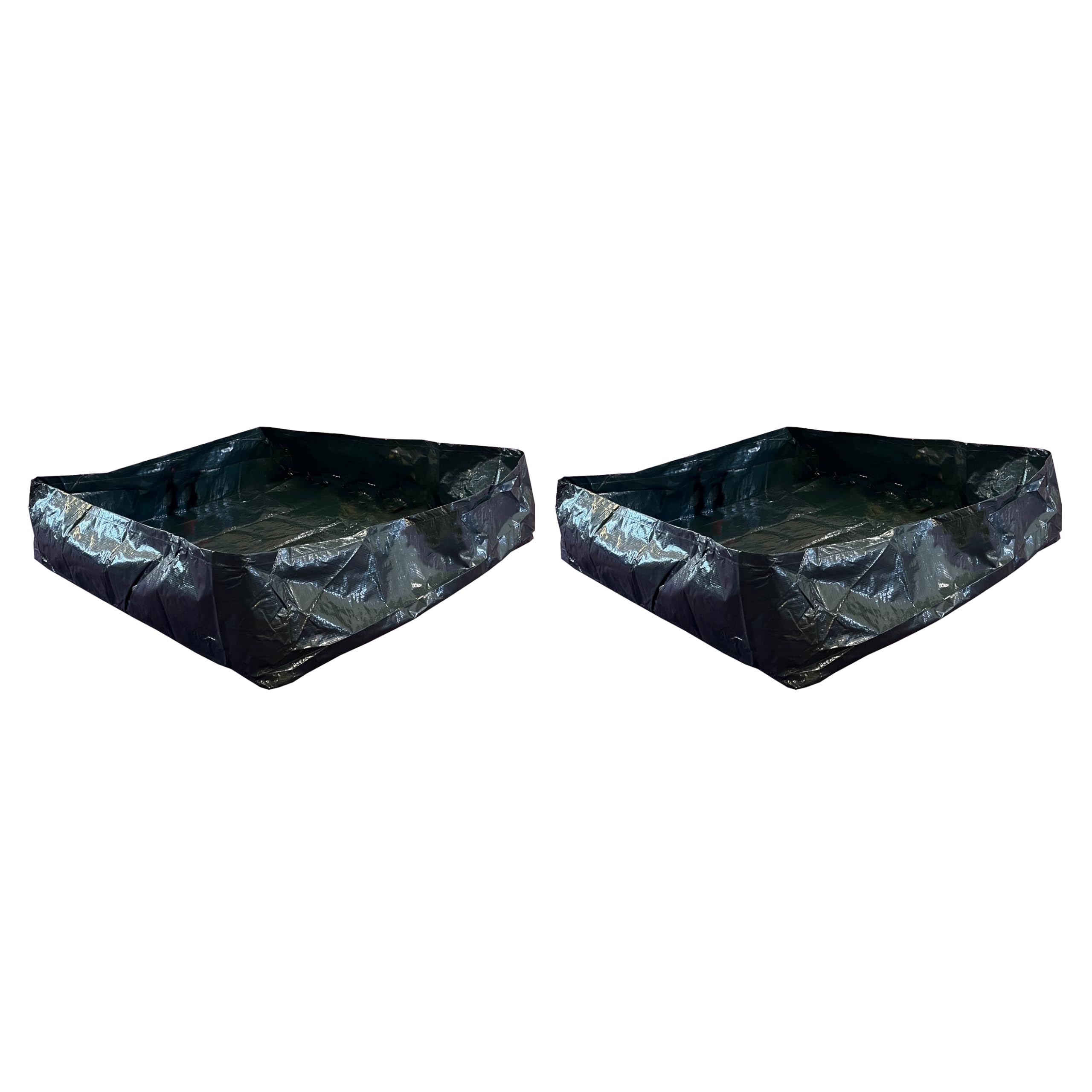 Selections Green 2 Liners For Metal Raised Vegetable Bed In (100Cm X 30Cm) - Pack Of 2
