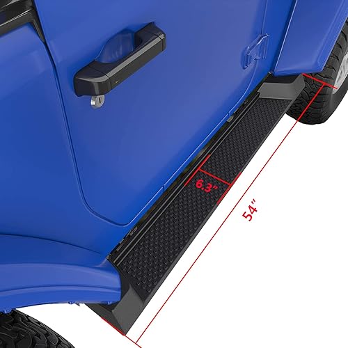 Miniatura 4 de Estribos - Barras laterales para Jeep Wrangler JK 2007-2017 de 2 puertas