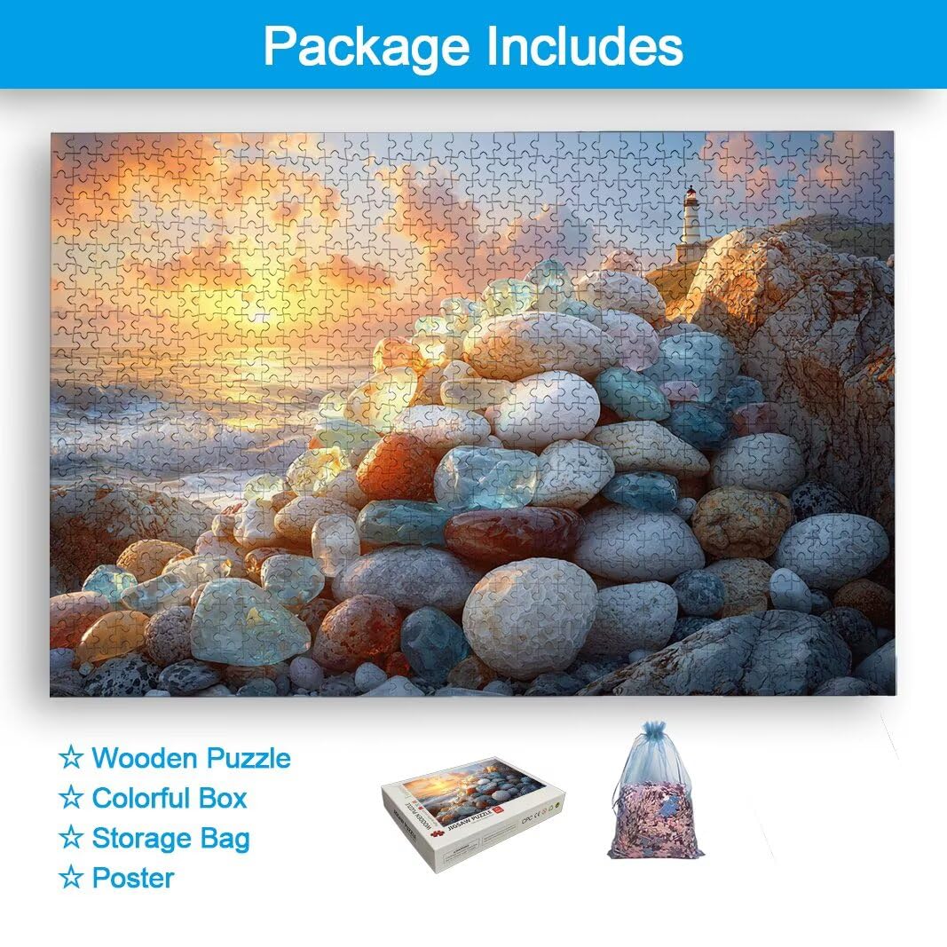 Puzzle 2000 Pièces Adultes, Puzzle 2000 Pieces Coucher Soleil, Cadeau -2160