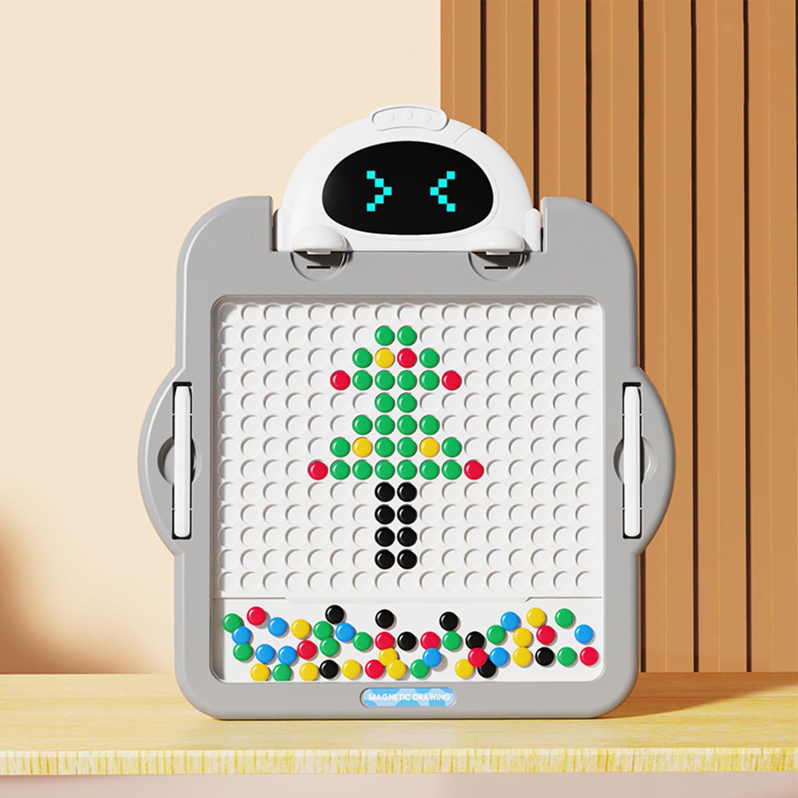 Kinder-Zeichentafel Magnetische Malschule mit Stift | Magnet-Zeichentafel Für und Mädchen ab 3 Jahren, Weihnachten, Neujahr, Kindergarten, Vorschule