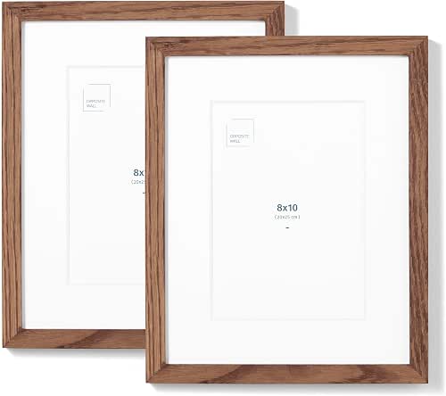 Opposite Wall - Set of 2-8x10 in - Dark Solid