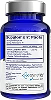Vista 3 de Focus Factor Lions Mane Plus, nootrópico avanzado con L-teanina, cafeína, enfoque y energía (60 unidades)