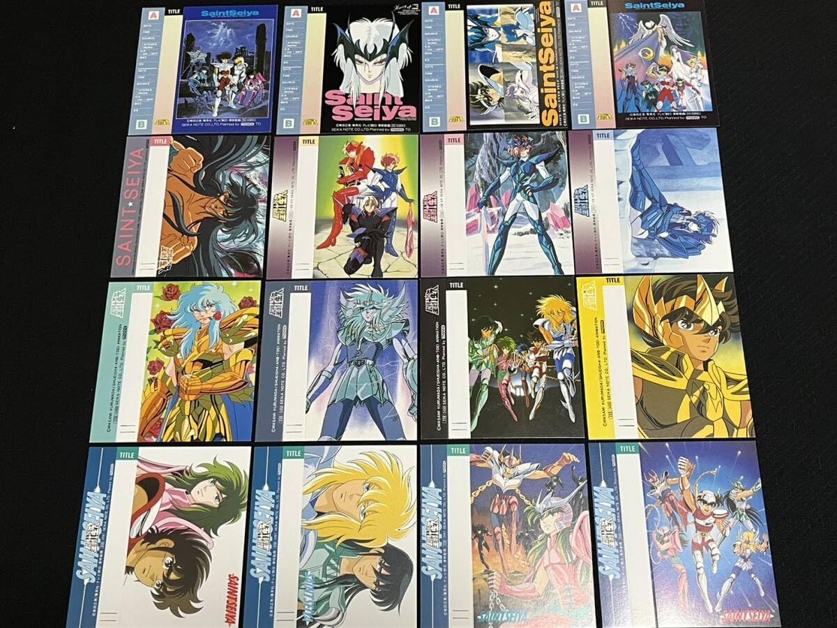 まとめて5セット】聖闘士星矢 SAINT SAIYA カセットインデックスカード