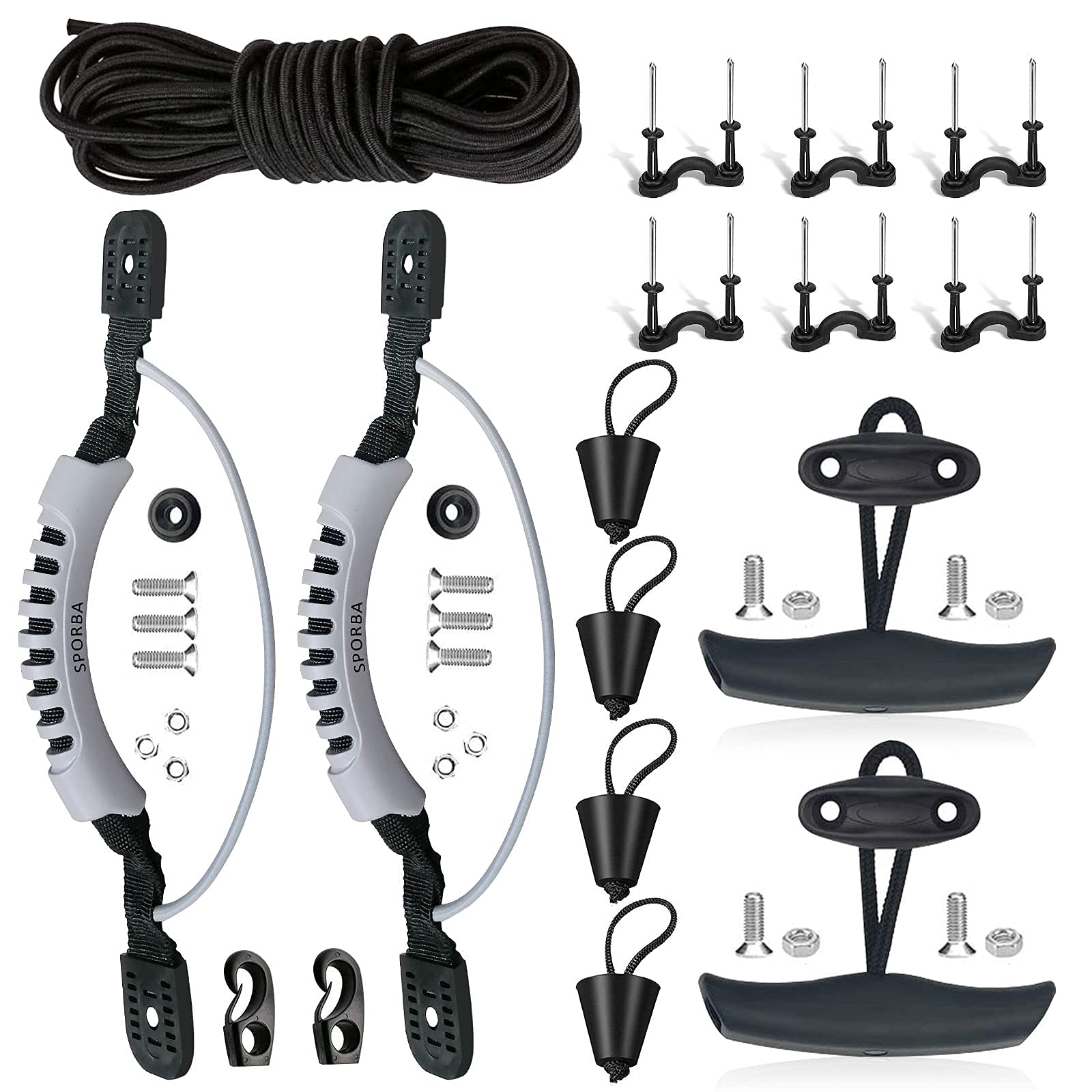 Buy SPORBA Kayak Carry Handles, Kayak Accessory 4Pcs Kayak Scupper Plug