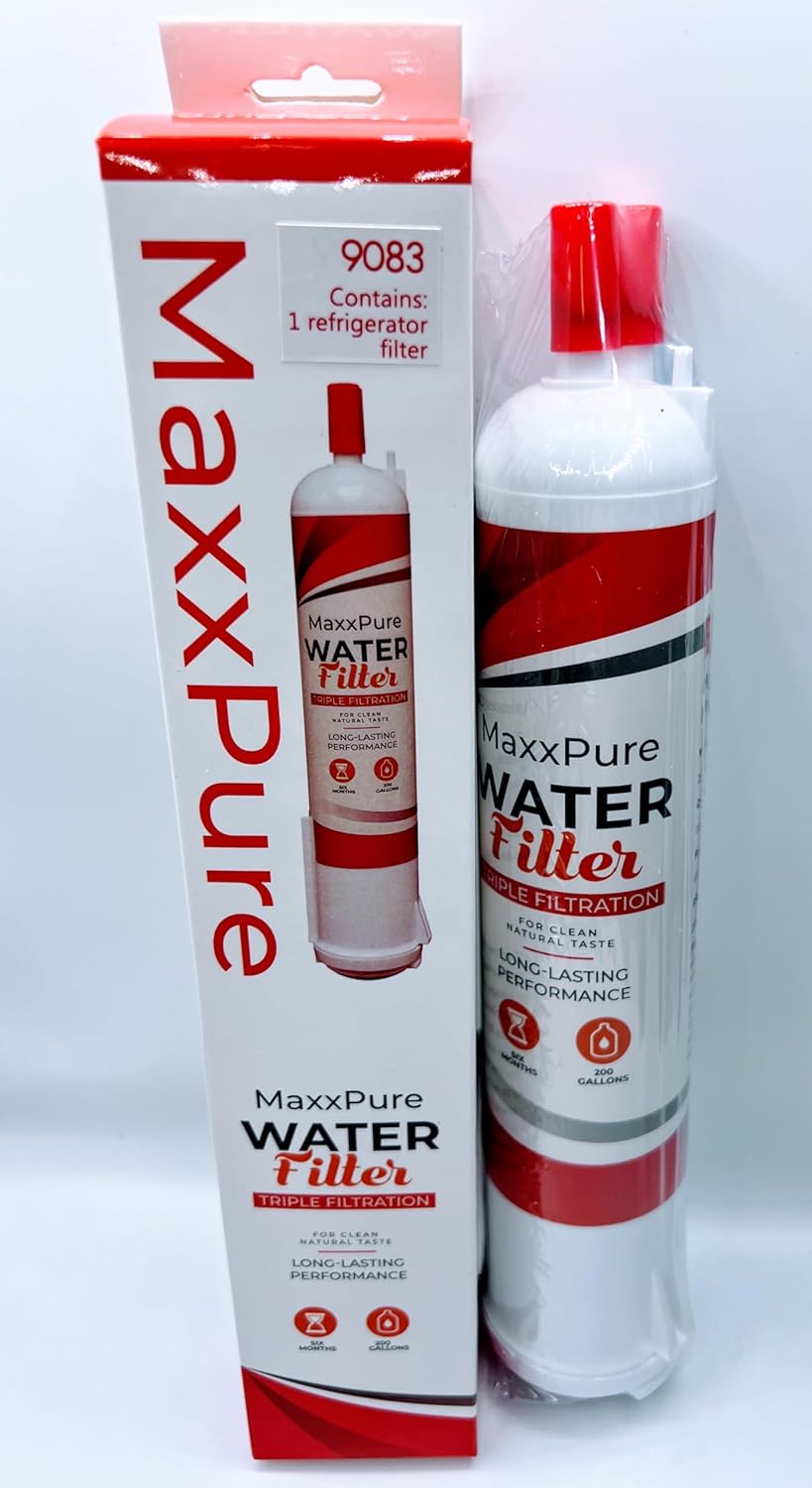 South Shore Retail, Inc. - MaxxPure 9083, EDR3RXD1 Water Filter - Veteran Owned Small Business - Compatible With: Kenmore 9083, Whirlpool Everydrop #3, 4396841, 469083, 9030, 469030