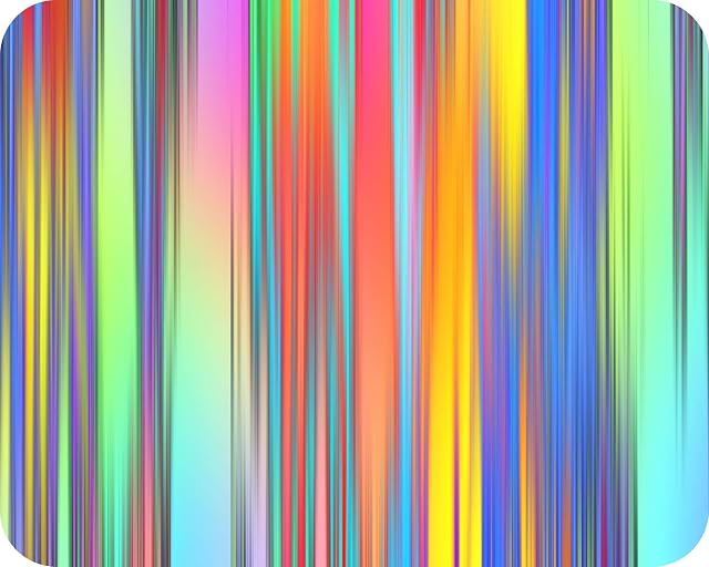 Rainbow Lines - Glass Worktop Saver - by Pearl Glass (50 x 40cm Large)