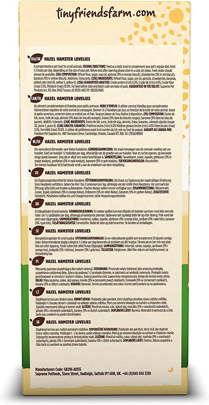 Hazel Hamster Lovelies Treats, 4.2-oz.