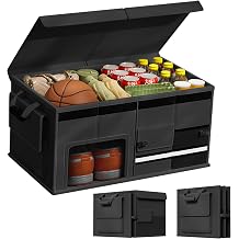 Car Boot Organiser Storage Collapsible Multi Compartments