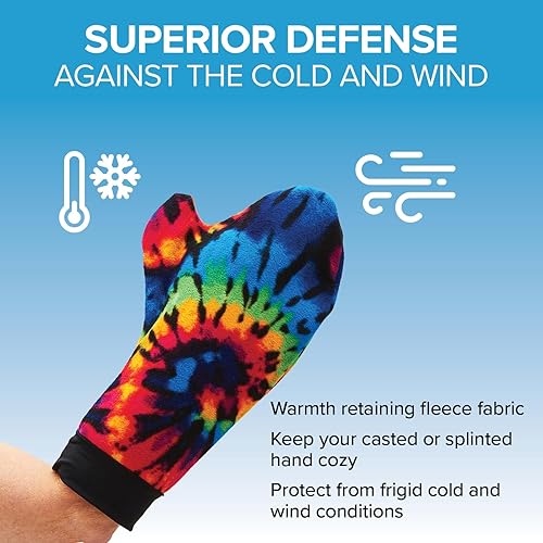 Miniatura 2 de CastCoverz! Funda de forro polar fundido a mano para clima frío, color negro, pequeño 13 pulgadas de largo x hasta 6 12 pulgadas de circunferencia,