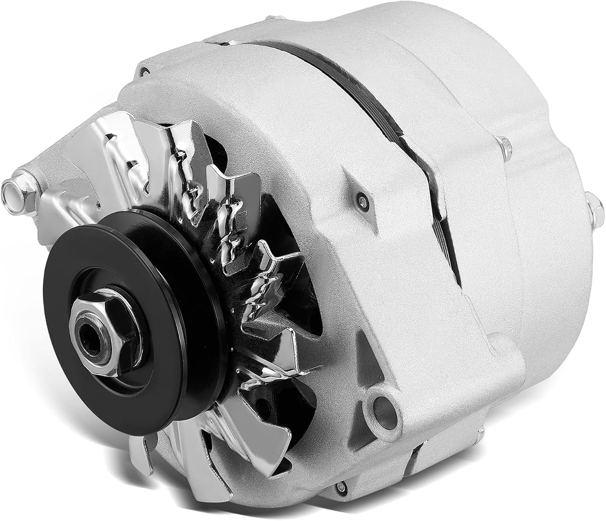 BDFHYK Alternator for Chevrolet C10 K10 C20 C30 K30 1972-1986, for GMC Jimmy C1500 C2500 K25 K3500 C3500 1973-1986 Replaces OE# 400-12459, 7127-SEN-2G, ADR0183
