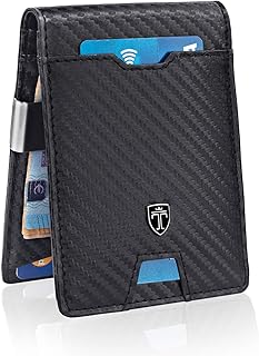 TRAVANDO Geldbörse mit Geldklammer New York - Bekannt aus GQ Men of The Year Edition 2018 - Slim Design - TÜV geprüft - 8 ...