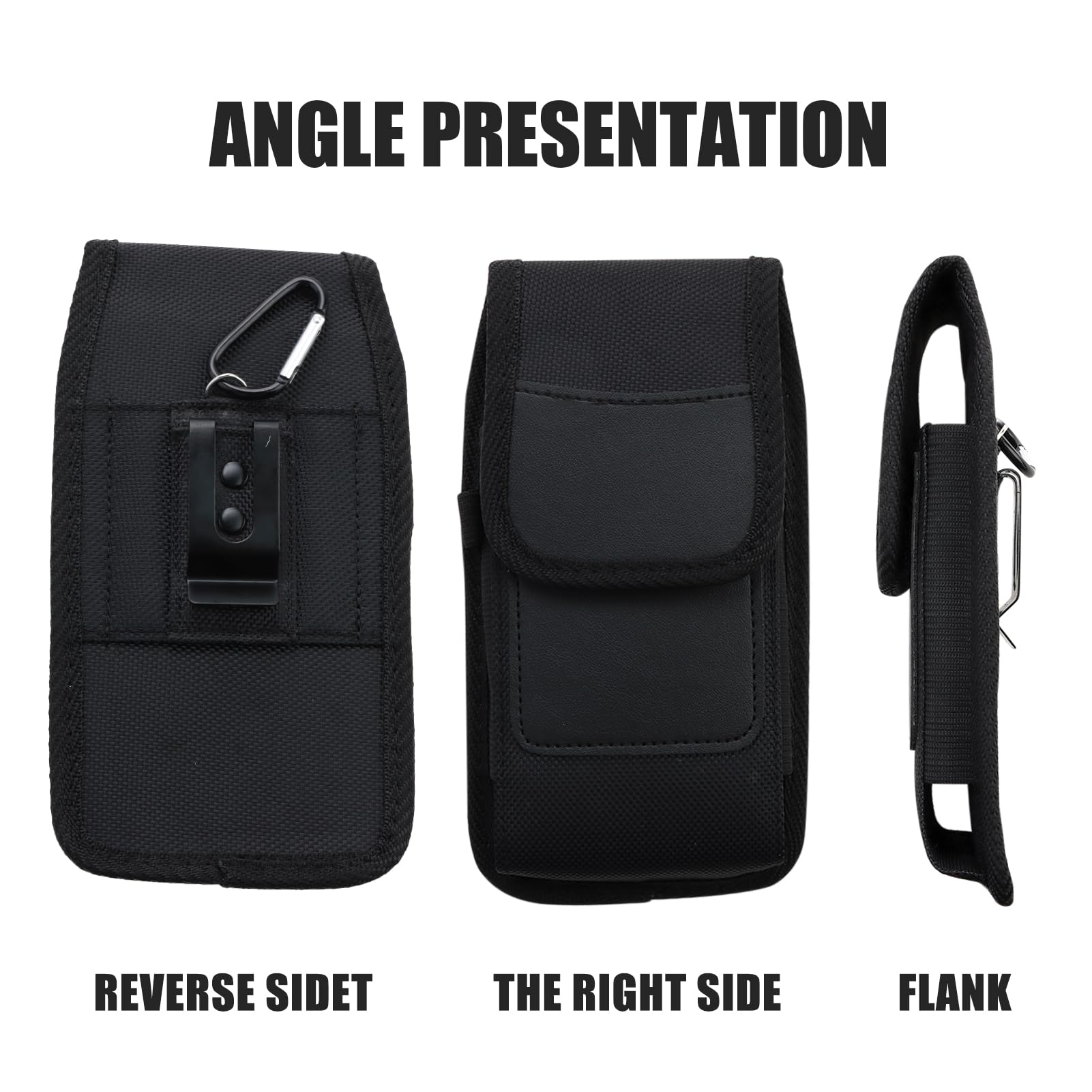 Porta Cellulare Da Cintura Universale - Tessuto Oxford, Impermeabile | Per Telefoni Fino A 6.9” - Foto 3