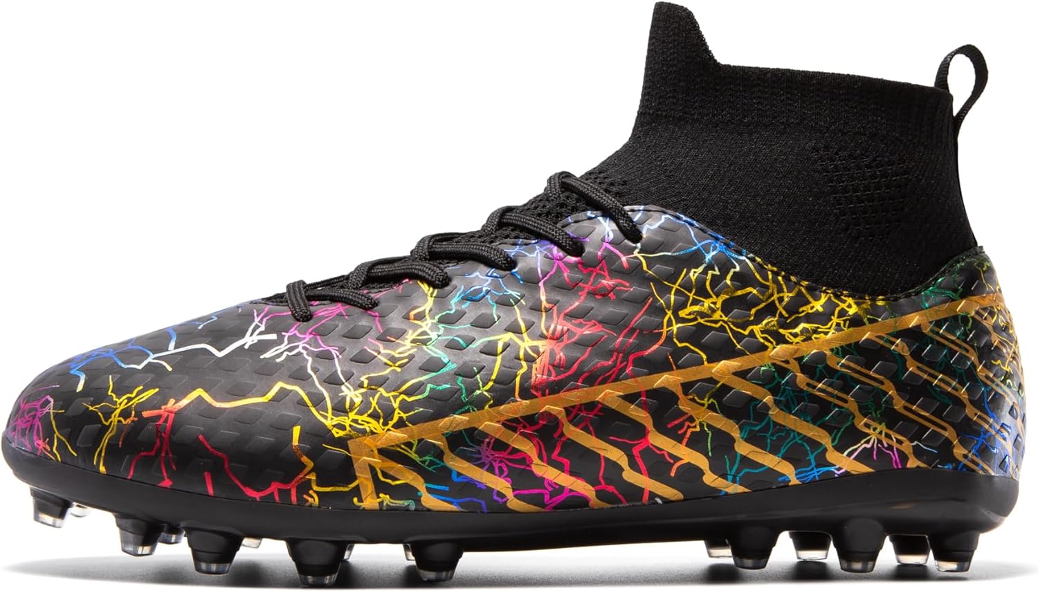 Soccer Cleats Boys Girls High-top Training Soccer Shoes