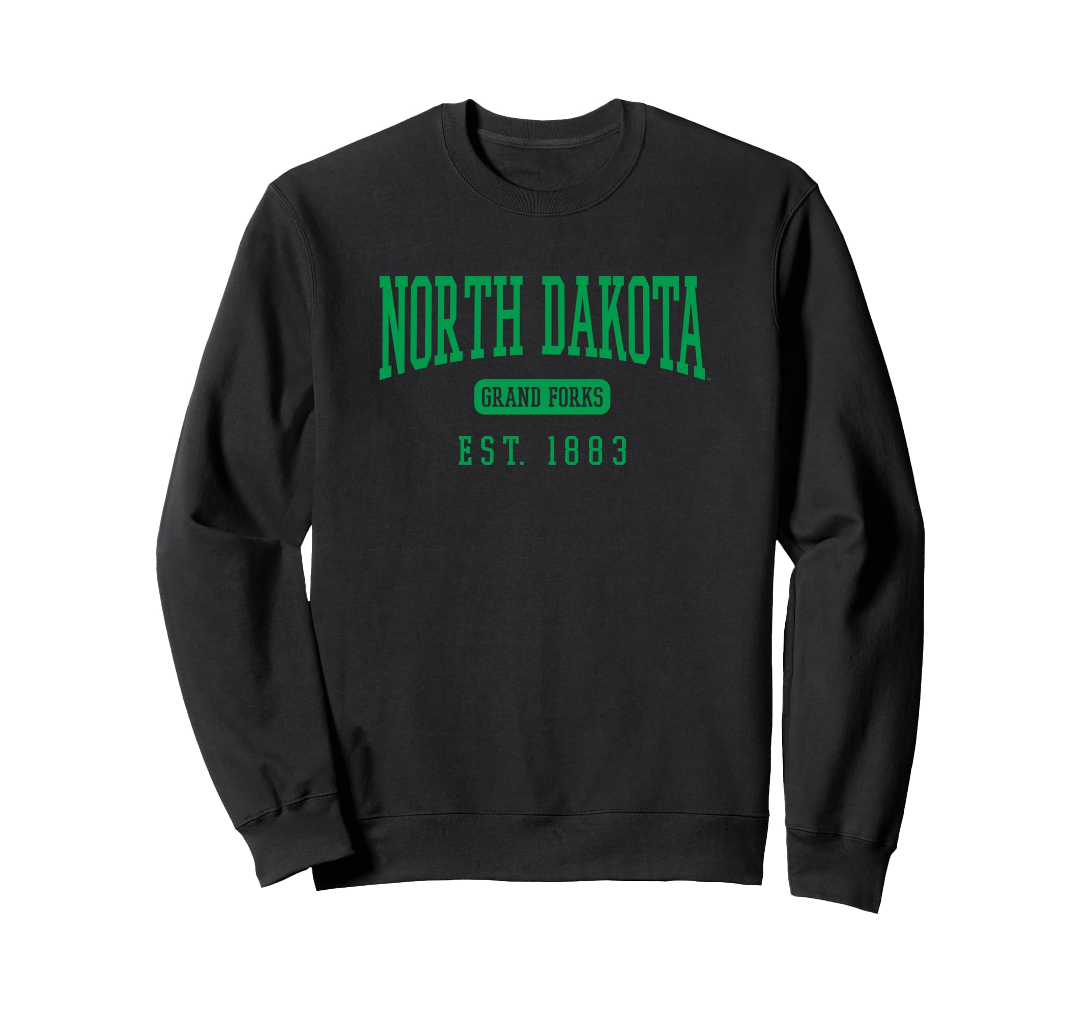 University of North Dakota Fighting Hawks Founded Date Sweatshirt