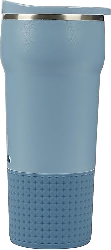Miniatura 5 de Pelican Hydration Pelican Cascade - Vaso aislado al vacío de 22 onzas, acero inoxidable reciclado de doble pared de viaje con doble tapa, taza de