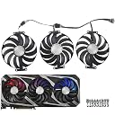 95mm T129215SU CF1010U12S DC12V Graphics Card Fan for ASUS ROG Strix RTX 3060 3070 3080 Ti 3090 Gaming RX 6700 gallery image