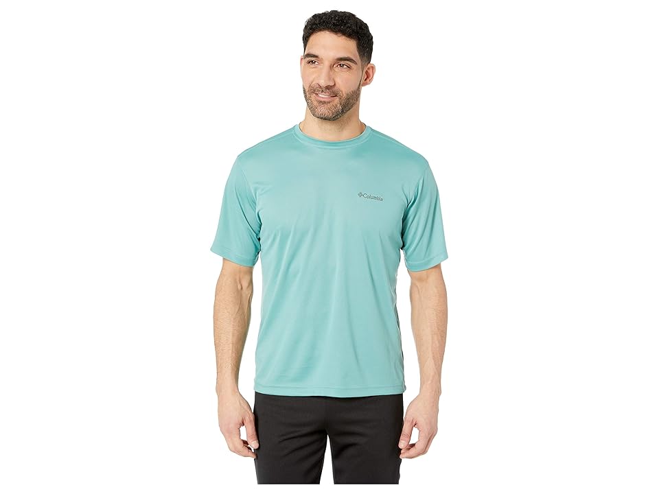 

Columbia Meeker Peaktm Short Sleeve Crew (Copper Ore) Men's Short Sleeve Pullover