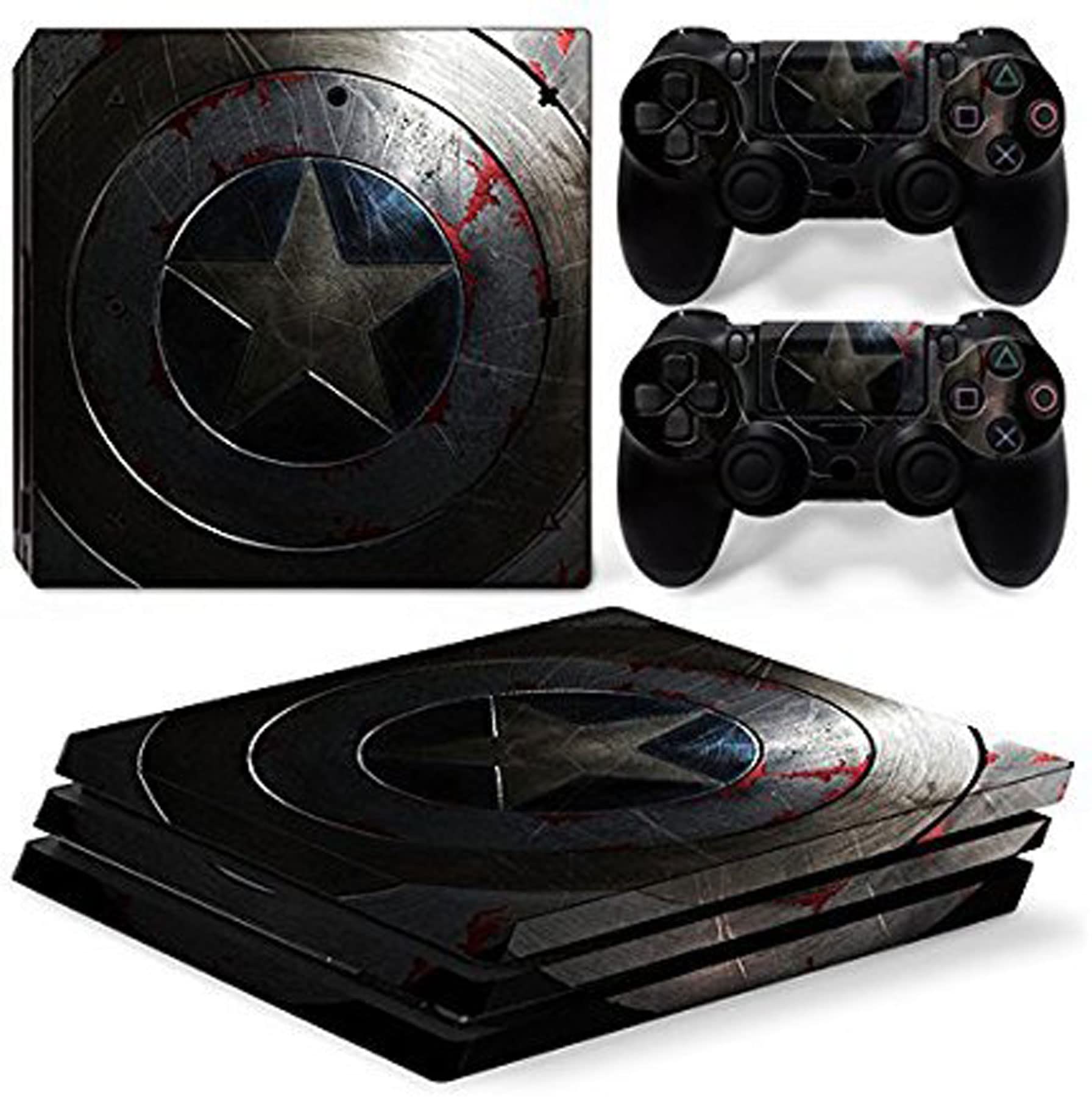 See full amazon price history chart for Elton Captain America Shield Theme 3M Skin Sticker Cover for PS4 Pro Console and Controllers Elton Captain America Shield Theme 3M Skin Sticker Cover for PS4 Pro Console and Controllers (B077SVQLHB) Amazon Price History, Amazon Price Tracker