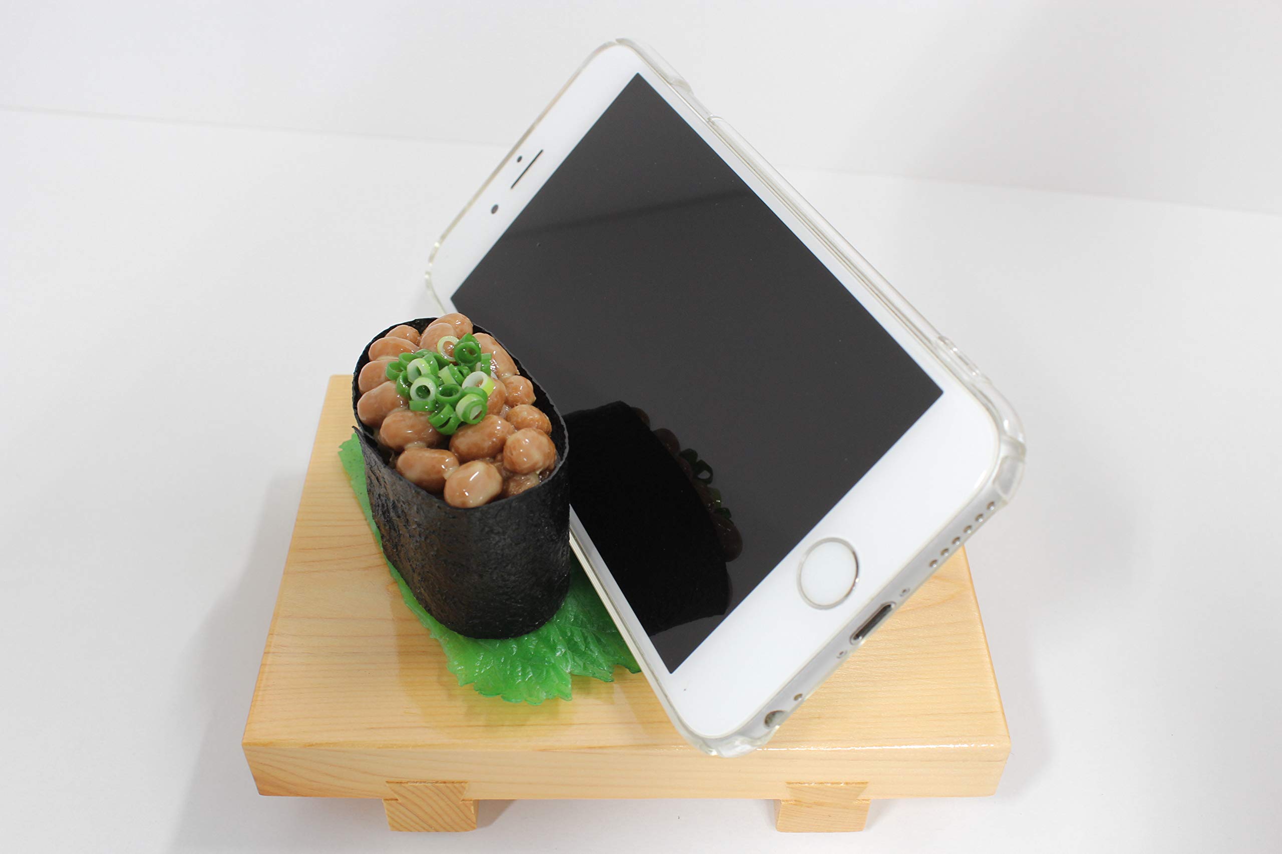 Amazon.co.jp: 食品サンプル 寿司下駄仕様 スマホスタンド