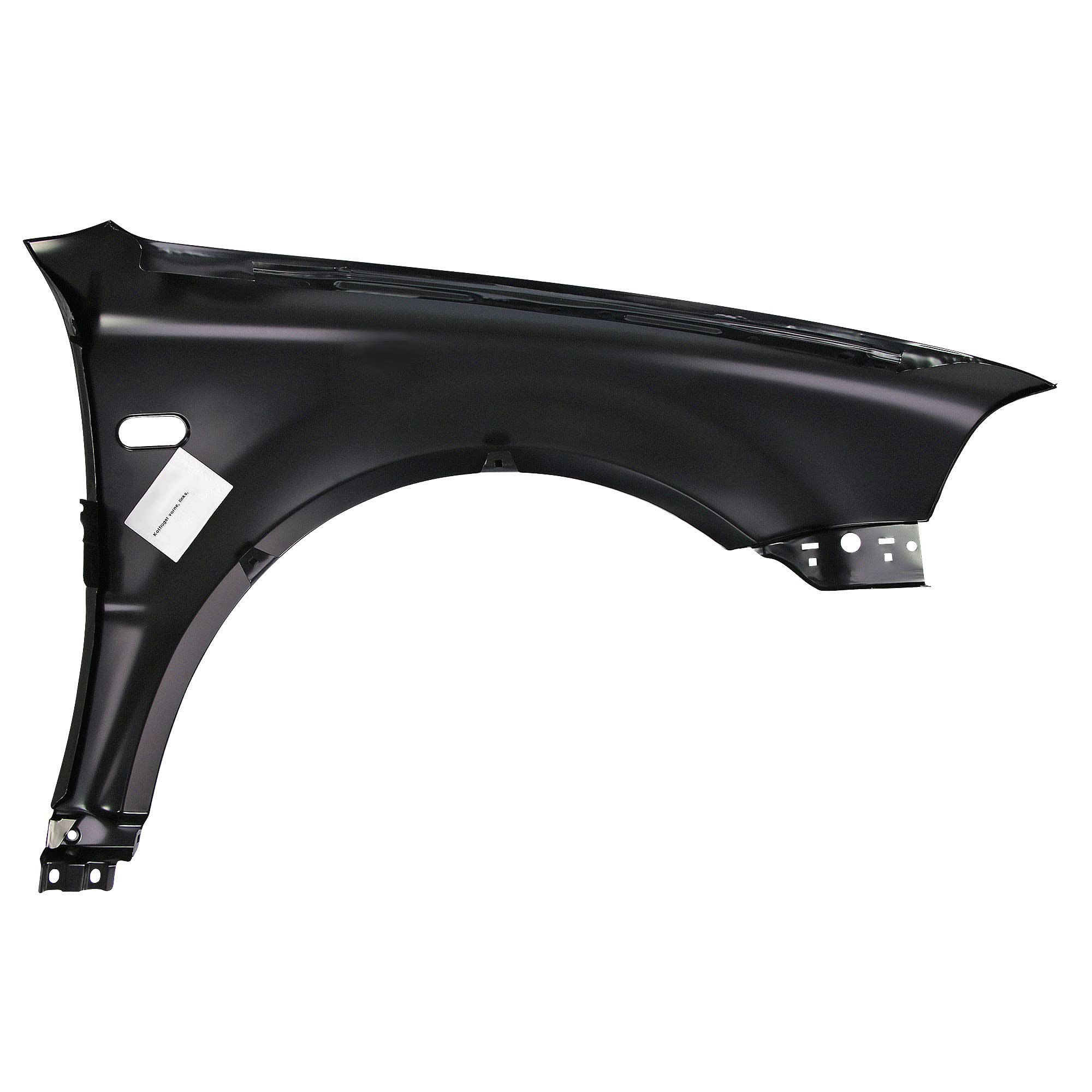 BESTPRICE 1x Kotflügel vorne links mit Blinkerloch Kompatibel mit VW PASSAT B5.5 (3B3), PASSAT B5.5 Variant (3B6)