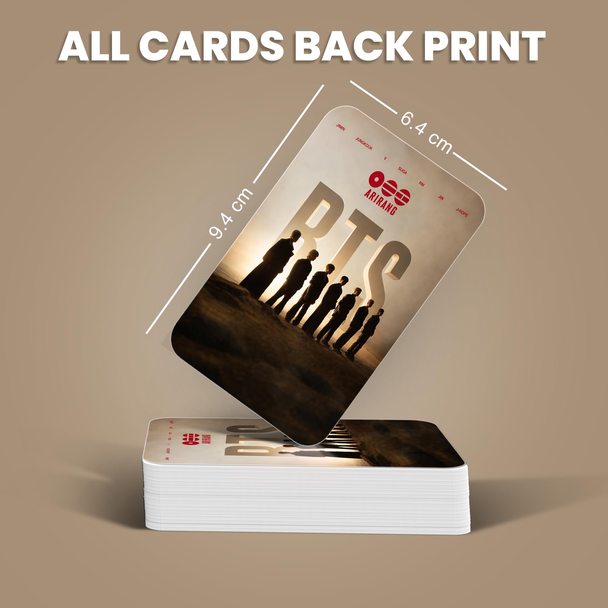 NS Trading B-T-S Swim Song Concept Double-Sided Printed Glossy Laminated Small Photocards (24+1 Freebie) 1