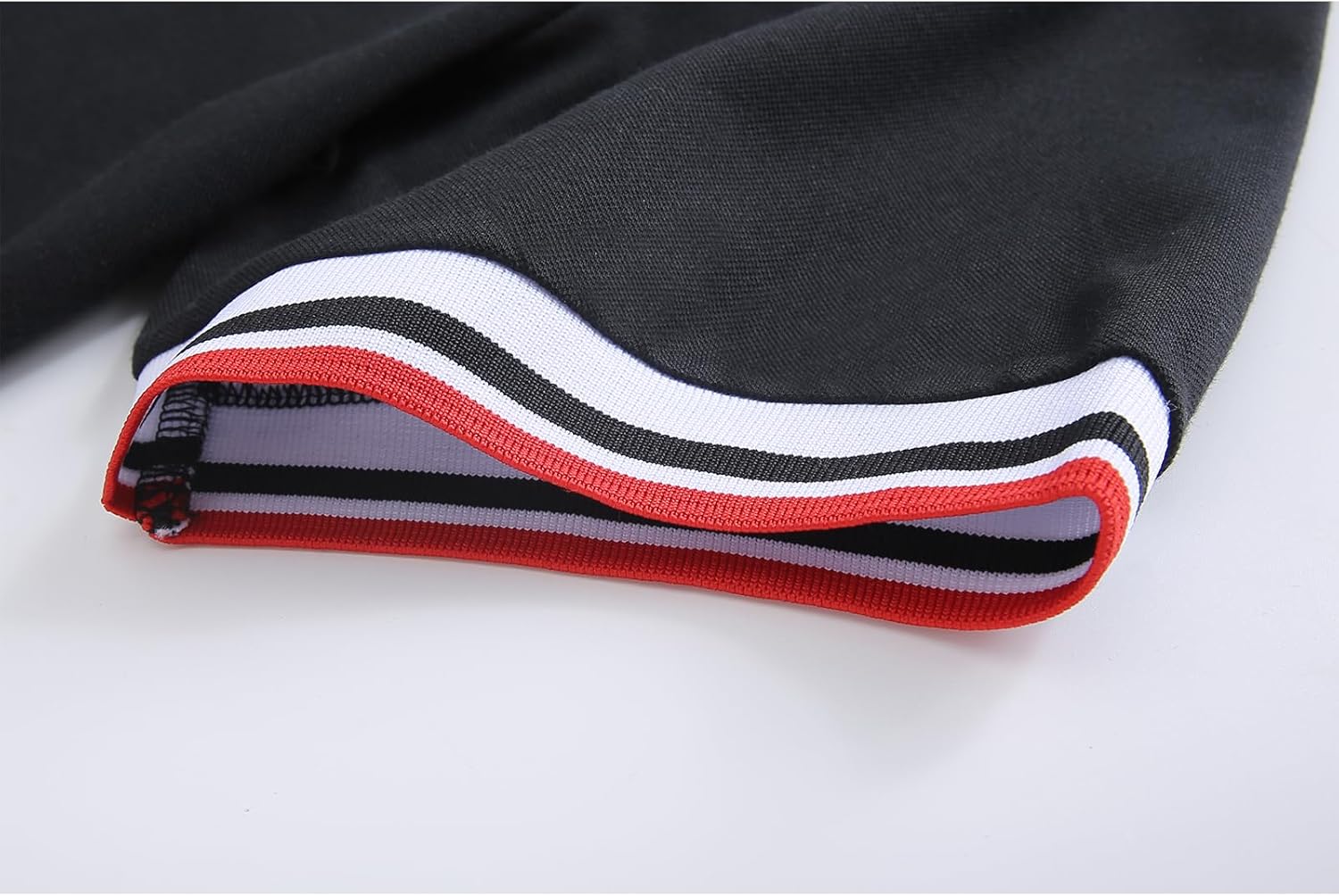 ZITY Mens Polo Shirts Casual Classic Short Sleeve Contrast Collar Polo T Shirts Moisture Wicking Golf Shirt - Image 3